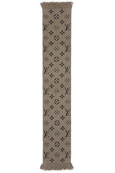 louis vuitton stole taupe